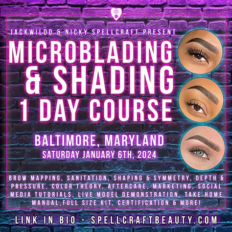 Microblading & Shading One Day Course, Spellcraft Beauty, North Haven ...