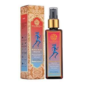 RYLLZ ESSENTIALS Muscle Relax Essential Oil Blend | Natural & Ayurvedic ...