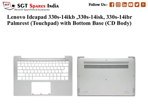 lenovo-ideapad-330s-14ikb-330s-14isk-330s-14ibr-palmrest-touchpad-with ...