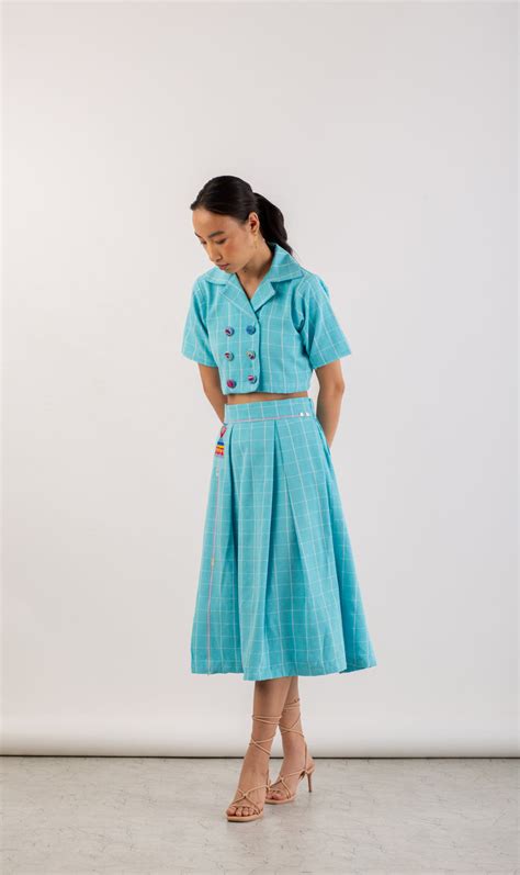 Matsya Skirt Co-ord Set