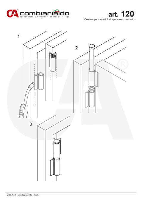 120 - Weld On Hinge – Hywel Rolling Gear