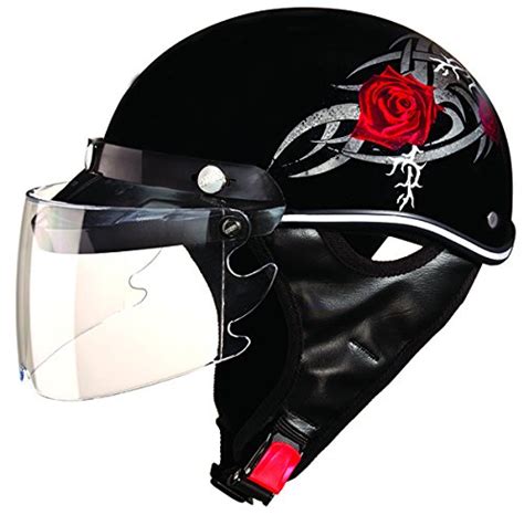 Studds Troy Sporting SUS_TSH_RROEL Helmet (Red Rose, L) : Amazon.in ...