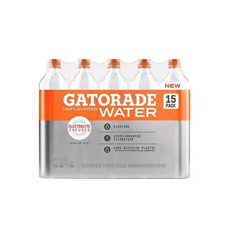 Gatorade Water, 15 pk./1L | BJ's Wholesale Club