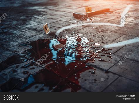 Blood Pool On Floor