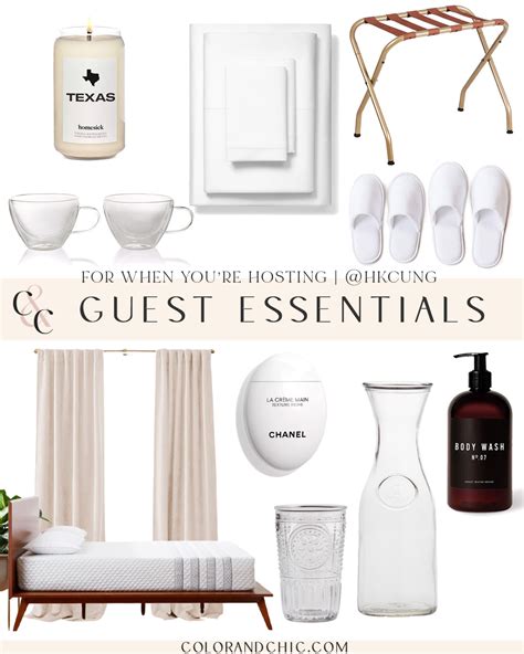 Guest Room Essentials That'll Make Anyone Feel Welcome - Color & Chic