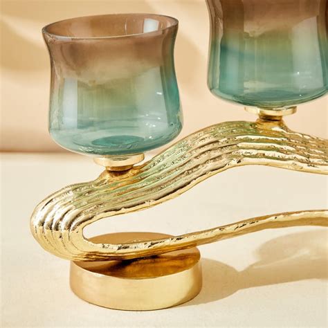 Buy Eternity Viva Ribbon Glass Multi Votive Holder from Home Centre at ...