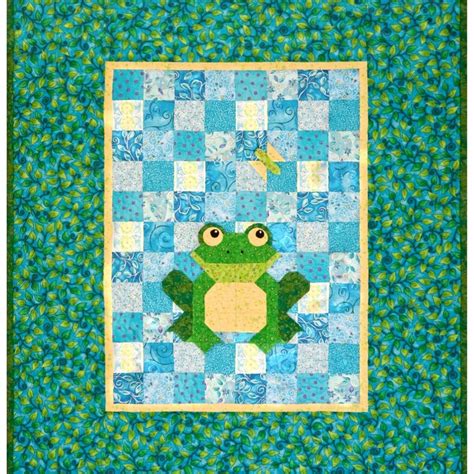 Frog Quilt Pattern 的图像结果