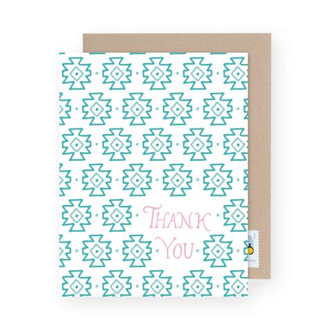 Thank You Navajo by Happy Cactus | Postable