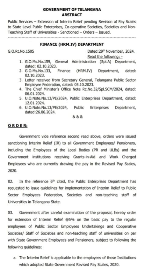 Extension of Interim Relief pending Revision of Pay Scales to State ...
