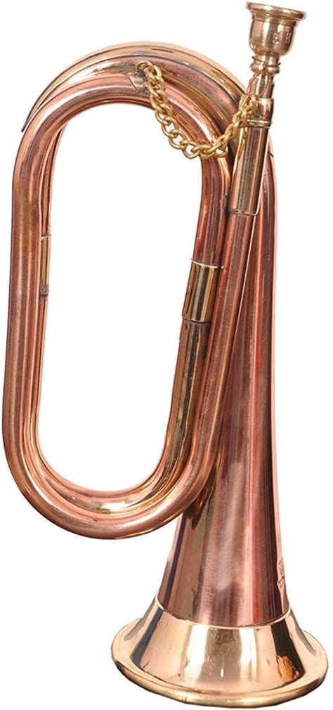 Sai Musical Brass and Copper BIGUL : Amazon.in: Musical Instruments