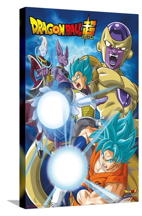 Dragon Ball Super - Return Canvas Wall Poster, 14.725" x 22.375 ...
