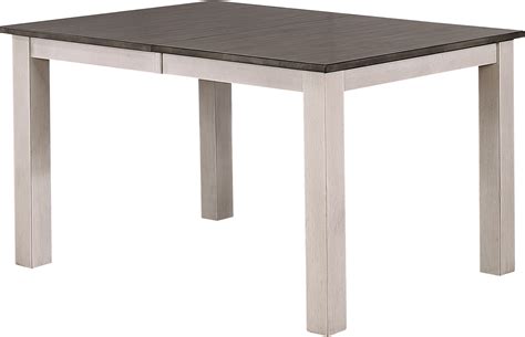 Parsons Dining Table In Ash and Stormy White by Iconic Furniture ...