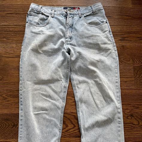 Vintage Bugle Boys light wash jeans. Straight leg... - Depop