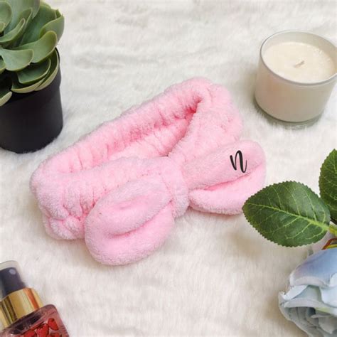 Fluffy Headband with Initial | The Special Personalised Gift For Her ...