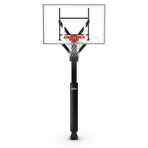 Spalding '888™' Series 60 In. Tempered Glass In-Ground Basketball Hoop