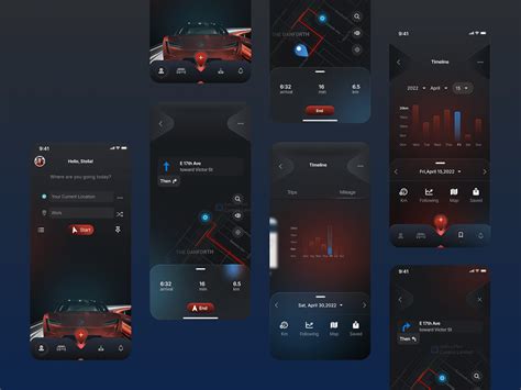 Image result for App Homepage Design with Map