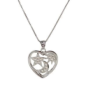 Buy Shop8 Pure Silver Pendant locket with Chain AAA+ CZ Stone 925 ...