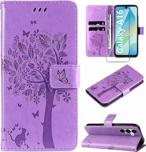 Hancda Phone Case for Samsung Galaxy A16 5G / A16 4G Leather Case with ...