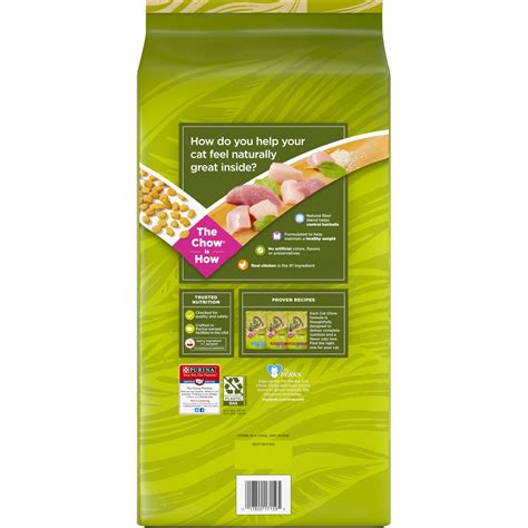 Purina Cat Chow Naturals Plus Vitamins & Minerals Indoor With Real ...