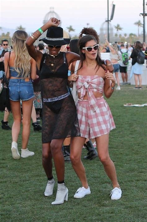 Jasmine Tookes and Sara Sampaio - Coachella Festival in Palm Springs 04 ...