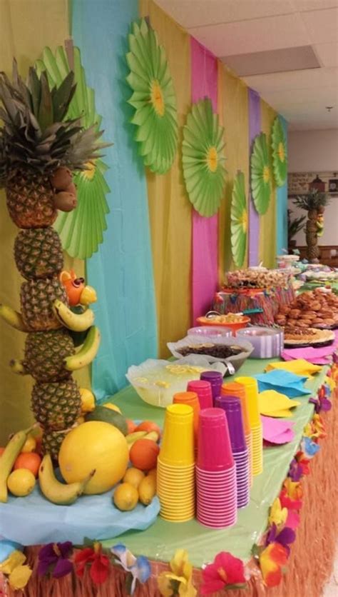 Pin by Amanda Naudi on Spring in 2025 | Hawaiian birthday party, Luau ...