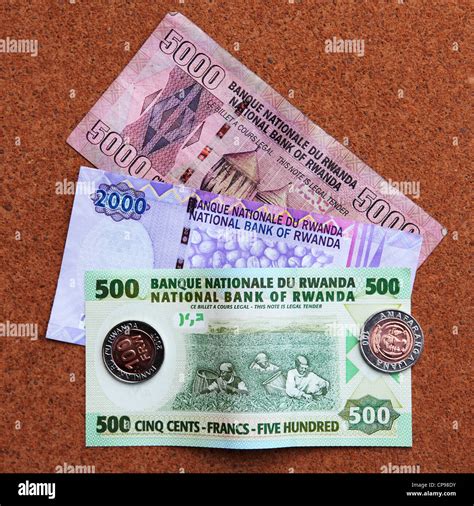 Rwandan Francs, the official currency of Rwanda Stock Photo - Alamy