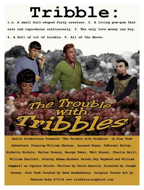 #43 The Trouble with Tribbles | TrekkerScrapbook