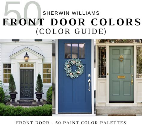 Sherwin Williams FRONT DOOR COLORS, 50 Exterior Door Colors, Best Front ...