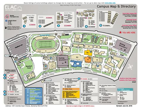 Lacc Campus Map