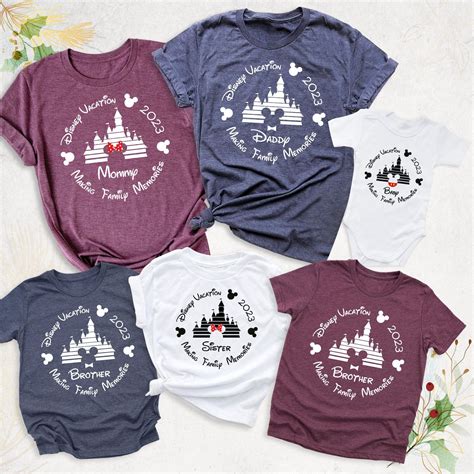 Disneyworld Family Shirt, Making Family Memories Shirt, Disney Trip ...