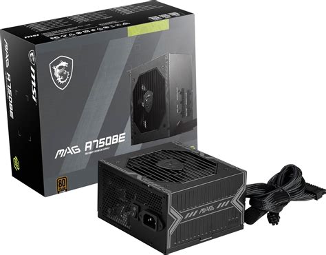 Amazon.com: CORSAIR CX750 80 Plus Bronze Non Modular Low-Noise ATX 750 ...