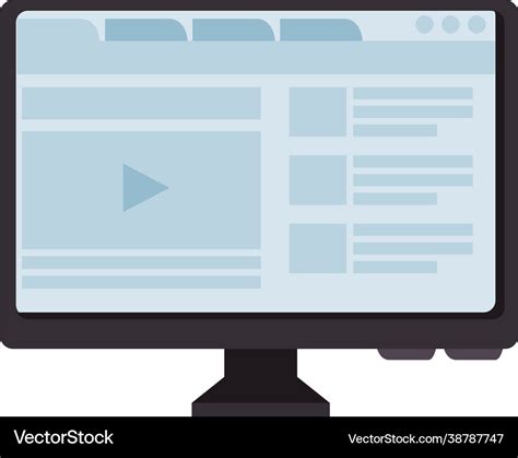 Image result for Computer Screen Vector