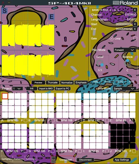 Roland India - SP-404MKII App | Editor/Librarian