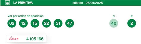 La Primitiva: comprobar los resultados del sorteo de hoy, sábado 25 de ...