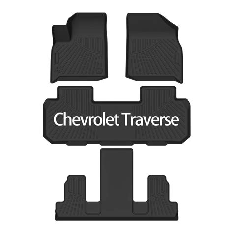 Custom TPE Car Floor Mats For Chevrolet Traverse Auto Waterproof Carpet ...