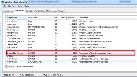 System Idle Process 的图像结果