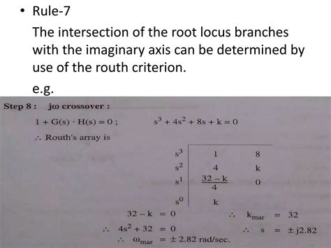 Image result for The General Root Locus Method