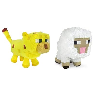 Mojang Minecraft Sheep and Ocelot Plush Set, 6-8 Inches India | Ubuy
