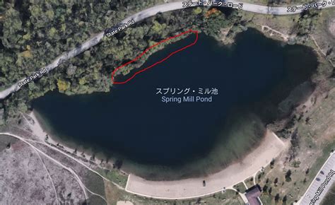 Spring Mill Pondの底に潜むトラウトを引きずり出せるか！？ | 釣れる気がする。