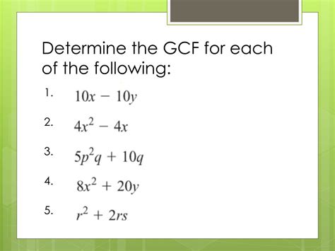 Image result for Distributive Property Using GCF