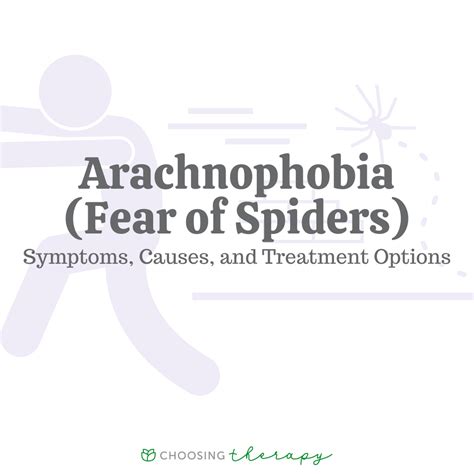 Arachnophobia (Fear of Spiders): Symptoms, Causes, & Treatment Options