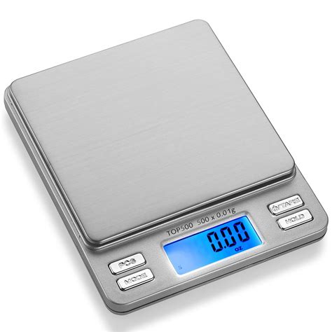 Smart Weigh Digital Pro Pocket Scale with Back-Lit LCD Display, Tare ...