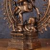 Vintage Brass Superfine Nataraja Statue with Beautiful Dreadlocks - 17 ...