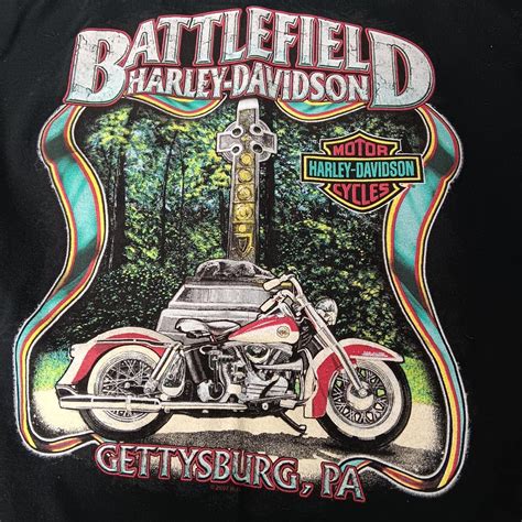 Battlefield Harley Davidson Harley Davidson Large T S… - Gem