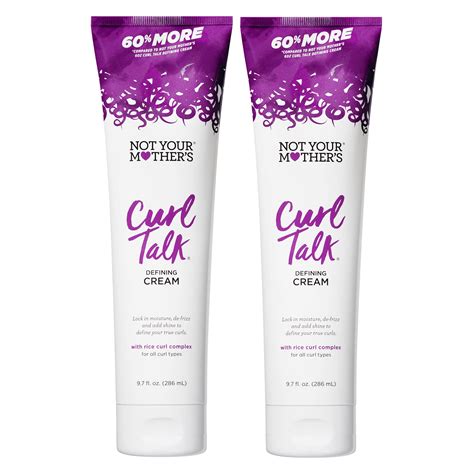 Not Your Mother's Curl Talk Defining Cream 2-Pack - 9.7 fl oz - Curly ...