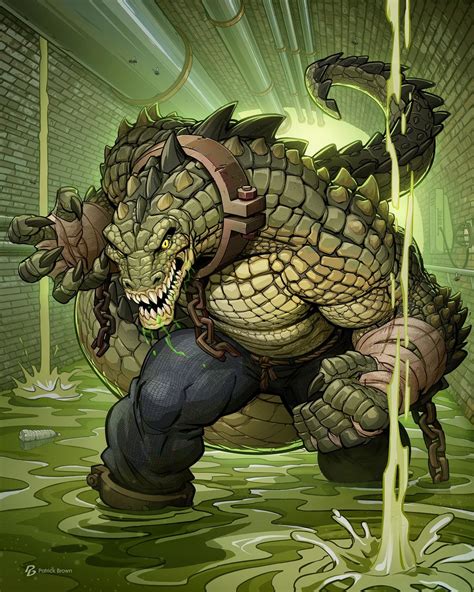 Download DC Comics Comic Killer Croc Art