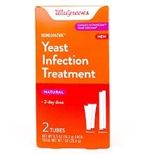 Walgreens Homeopathic* Yeast Infection Treatment 2 Day Dose | Walgreens