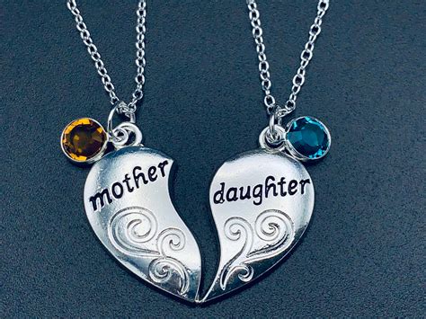 Mom And Daughter Necklaces