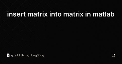 How to Add Matrix in MATLAB 的图像结果