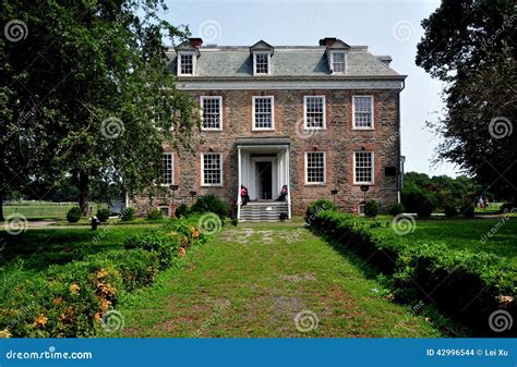 NYC : Van Cortlandt Manor House Museum 1748 Image stock éditorial ...